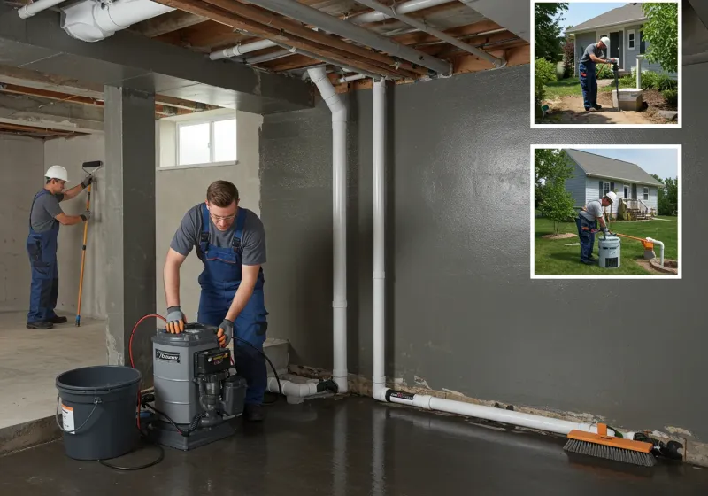 Basement Waterproofing and Flood Prevention process in Rogersville, AL